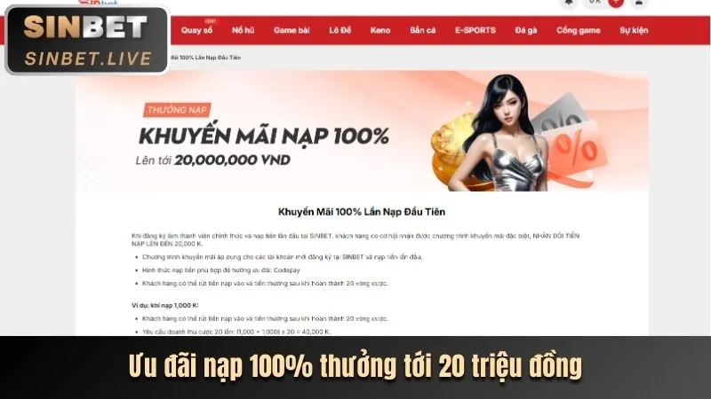 Ưu đãi chào mừng thành viên mới Ball88